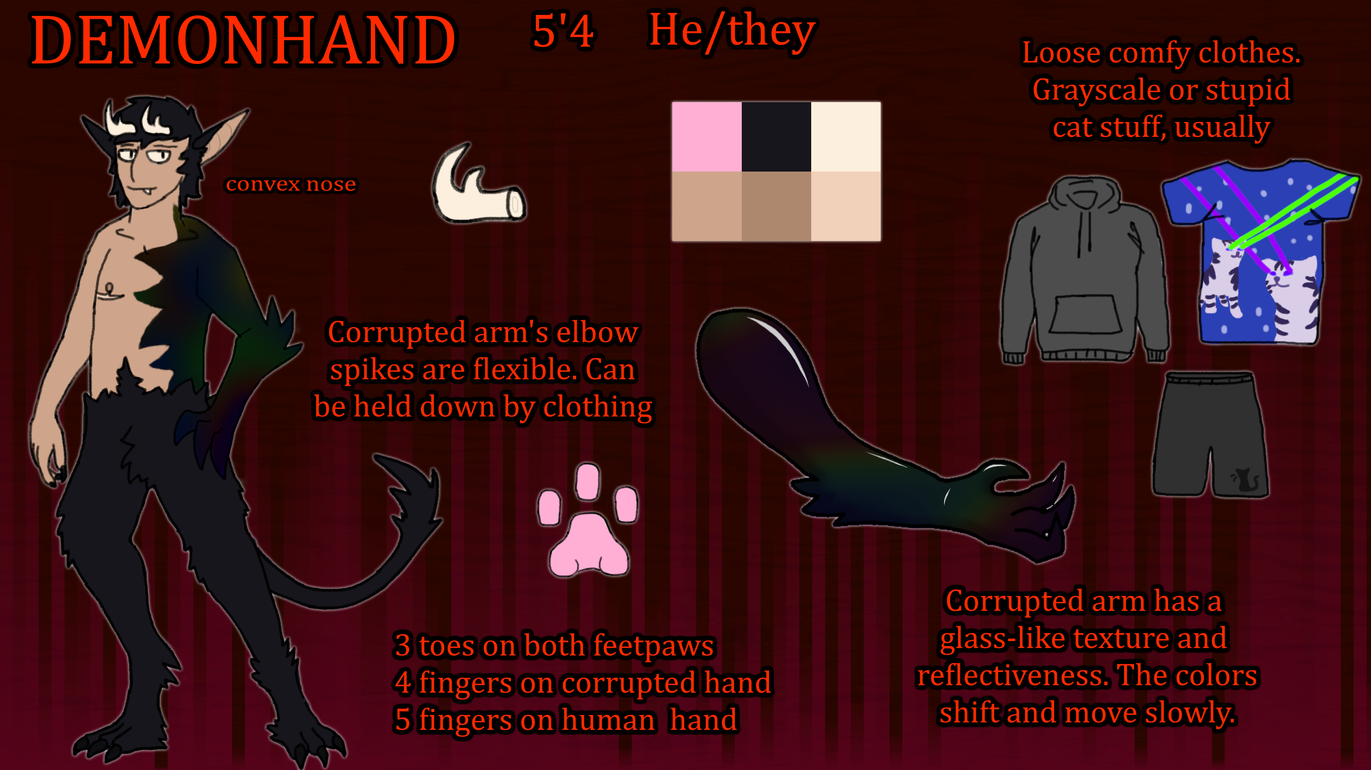 Demonhand's ref sheet